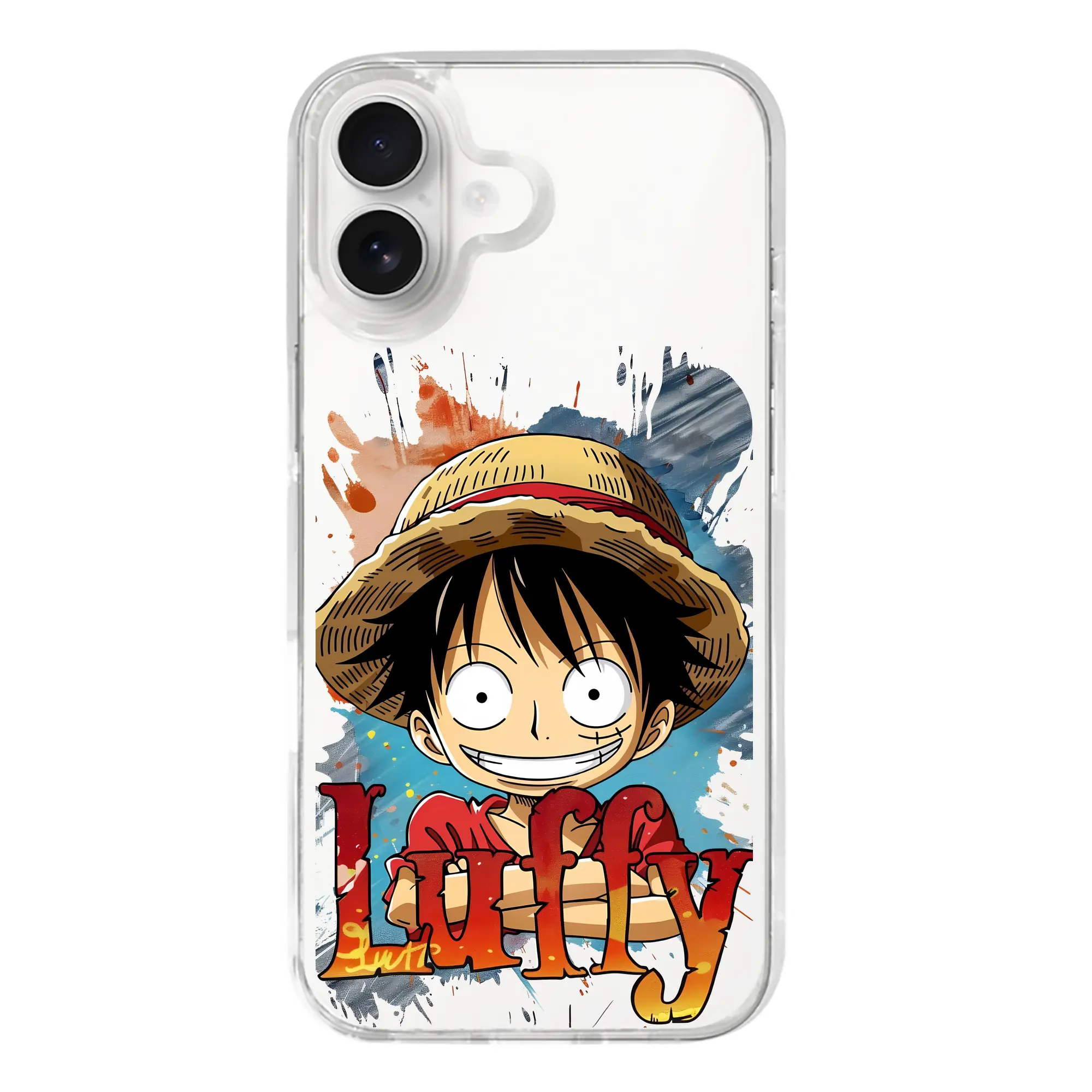 ワンピース グッズ モンキー・D・ルフィ - iPhone 17シリーズ 透明スマホケース – 薄型・耐衝撃・精密フィット保護カバー